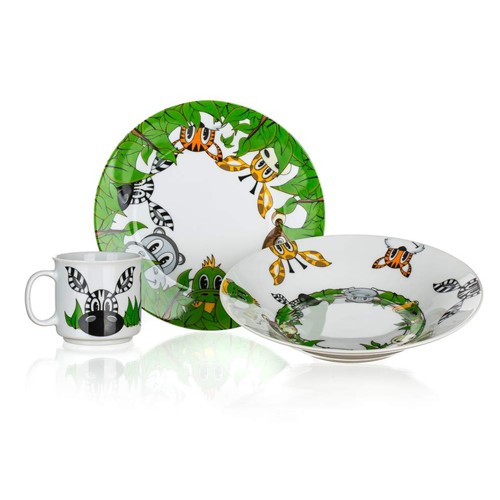 B-Ware BANQUET Kindertafel Set Jungle 60YDDS03E-A ohne Becher