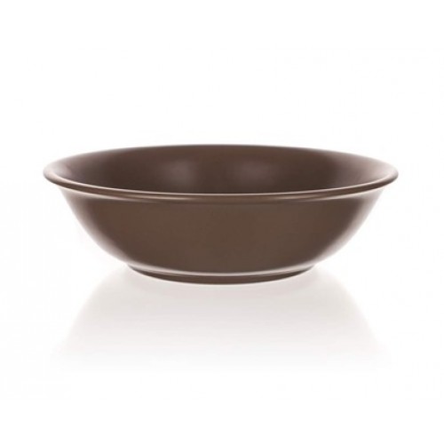 BANQUET Keramikschale Braun-matt 24,5 cm Amande 20241M2140S BANQUET Keramikschale Braun-matt 24,5 cm Amande 20241M2140S