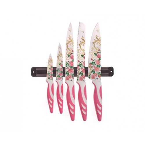 BANQUET 5-teiliges Messer-Set Prisma Rossata 25LI008515