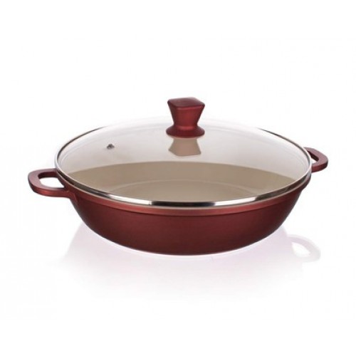 BANQUET AVIGNON  Paella-Pfanne mit Deckel, 28 x 7 cm 40SPB28AV