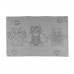 BANQUET Tischunterlage 45x30 cm EULE grau 12CGOWL005