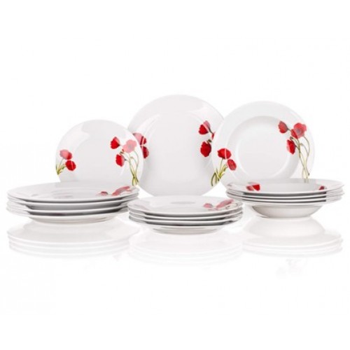 BANQUET Tafelservice Poppy. 18-teilig 60PR0118D