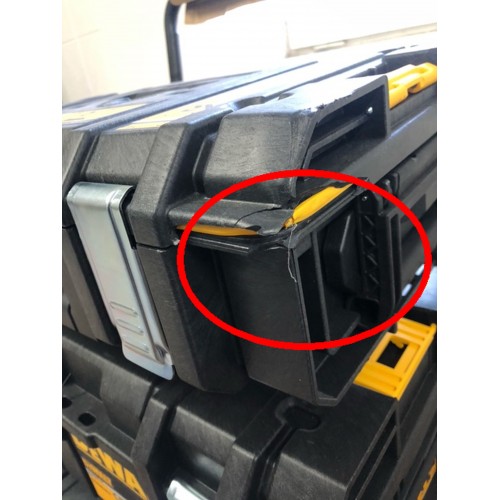 DeWALT Akku-Kombiwerkzeugset 18V 4x 5.0Ah Li-Ion XR, mit Trolley und Koffern Tough DCK854P