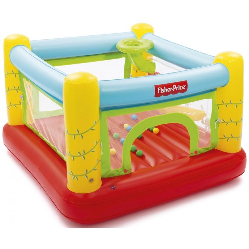 BESTWAY Fisher-Price Hüpfburg, 175 x 173 x 114 cm 93542