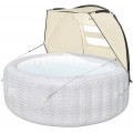 BESTWAY Lay-Z-Spa Sonnenschutzdach, 183 x 94 x 109 cm 60304 BESTWAY Lay-Z-Spa Sonnenschutzdach, 183 x 94 x 109 cm 60304