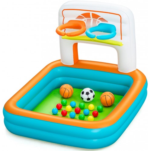 BESTWAY Kick 'n Swish 3-in-1-Bällebad 120 x 107 x 84 cm 52728