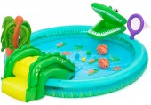 BESTWAY Krokodil Wasserspielcenter, 224 x 181 x 72 cm 53166