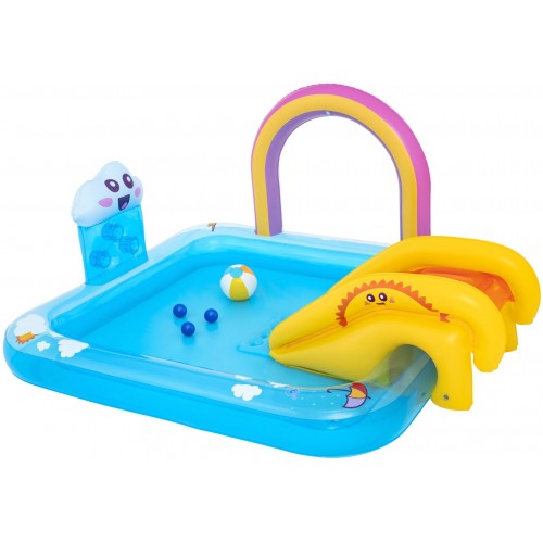 BESTWAY Regenbogen Wasserspielcenter, 188 x 150 x 89 cm 53174 BESTWAY Regenbogen Wasserspielcenter, 188 x 150 x 89 cm 53174