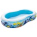 BESTWAY Family Pool Sea Ground, 262 x 157 x 46 cm 54118