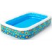 BESTWAY Family Pool Happy Flora, 305 x 183 x 56 cm, eckig 54121