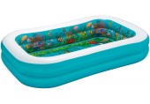 BESTWAY Family Pool 3D Abenteuer, 262 x 175 x 51 cm 54177