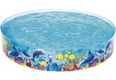 BESTWAY Fill‘N Fun Odyssey Planschbecken, 244 x 46 cm 55031