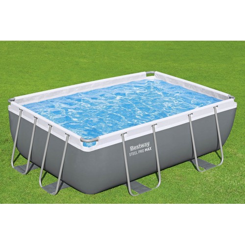 ABVERKAUF BESTWAY Steel Pro Max Frame Pool 282x196x84 cm Filterpumpe 56629 BESCHÄD. VERP.