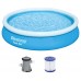 BESTWAY Fast Set Pool 366 x 76 cm, mit Filterpumpe 57274