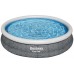 BESTWAY Fast Set Aufstellpool 366 x 76 cm, ohne Pumpe, Rattan-Optik 57443