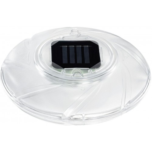 BESTWAY Flowclear Schwimmende Solar-LED-Poolleuchte 18 cm 58111