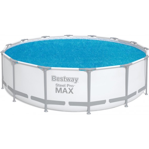 BESTWAY Solarabdeckplane 417 cm, für runde 457 cm, 427 cm und 396 cm Aufstellpools 58252 BESTWAY Solarabdeckplane 417 cm, für runde 457 cm, 427 cm und 396 cm Aufstellpools 58252