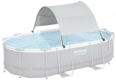 BESTWAY Flowclear Sonnenschutzdach für eckige und ovale Pools 58746