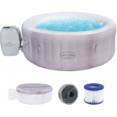 BESTWAY Lay-Z-Spa Cancun AirJet Whirlpool, 180 x 66 cm, 2-4 Personen 60003