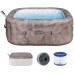 BESTWAY Lay-Z-Spa Rome Energiespar-Whirlpool, 180 x 180 x 71 cm, 6 Personen 6001K