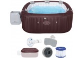 BESTWAY Lay-Z-Spa Maldives HydroJet Pro Whirlpool, 201 x 201 x 80 cm, für 7 Personen 6001U