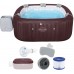 BESTWAY Lay-Z-Spa Maldives HydroJet Pro Whirlpool, 201 x 201 x 80 cm, für 7 Personen 6001U