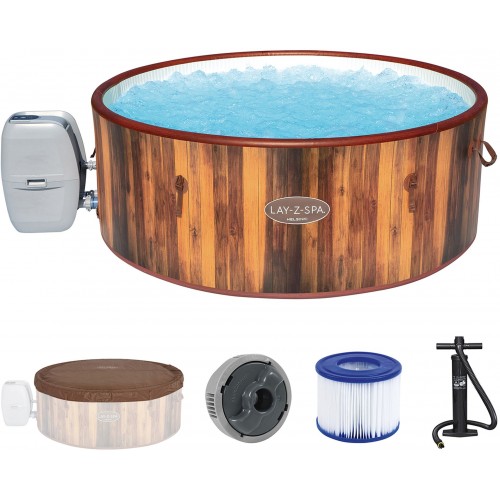 B-Ware!BESTWAY Lay-Z-Spa Helsinki AirJet Whirlpool,180x66 cm,5-7 Personen 60025-ausgepackt