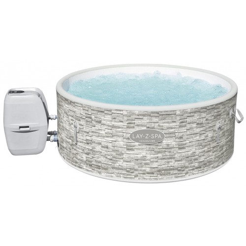 BESTWAY Lay-Z-Spa Vancouver AirJet Plus Whirlpool, 155 x 60 cm, 3-5 Personen 60027