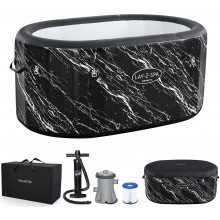 BESTWAY Lay-Z-Spa Glacial Dip FortiFiber Eisbad mit Filterpumpe 152 x 92 x 71 cm 6002Q