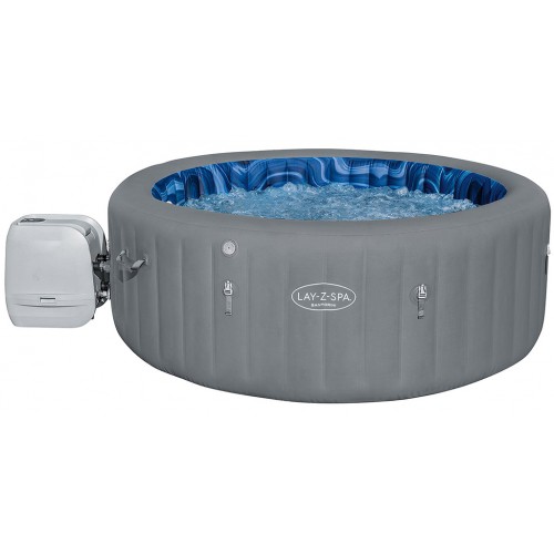 BESTWAY Lay-Z-Spa Santorini HydroJet Pro Whirlpool, 216 x 80 cm, 5-7 Personen 60075