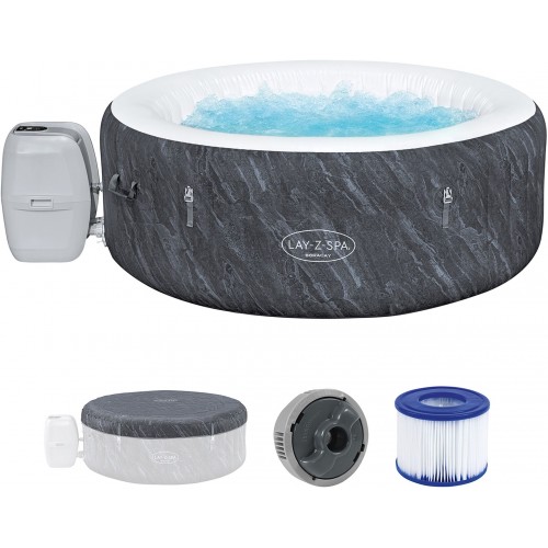 BESTWAY Lay-Z-Spa Boracay AirJet WLAN-Whirlpool, 180 x 66 cm, 2-4 Personen 60175