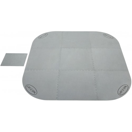 BESTWAY Lay-Z-Spa Xtras Bodenschutzfliesen-Set, 216 x 216 cm 60309