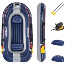 BESTWAY Hydro-Force Treck X2 Schlauchboot-Set, 255 x 127 x 36 cm 61068