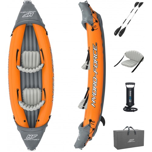 BESTWAY Hydro-Force Lite-Rapid X2 Kajak-Set, 321 x 88 x 44 cm 65077