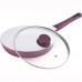 BERGNER Bratpfanne mit Glasdeckel 28 cm BG-1974