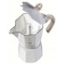 BIALETTI Moka Glossy 1 Tasse, allu weiss, 2140199313