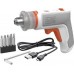 Black & Decker BCRTA01 Akkuschrauber 3,6V/1,5Ah mit Bohrfutter für L-Schlüssel 2 - 5mm