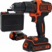 Black & Decker BDCHD18K1B2-QW Akku Schlagbohrschrauber (40Nm/18V/2x2,0Ah) Koffer