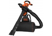 Black & Decker BEBLV300-QS Laubsauger 3in1, 72 l Laubfang-Rucksack 3000W