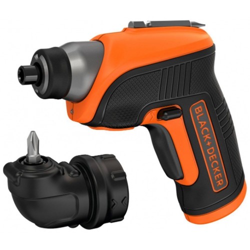 Black & Decker CS3652LC-QW Akku-Schrauber mit Winkelaufsatz (5,5Nm/3,6V/1,5Ah) Black & Decker CS3652LC-QW Akku-Schrauber mit Winkelaufsatz (5,5Nm/3,6V/1,5Ah)