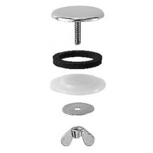 BLANCO Hahnlochstopfen 48 mm Edelstahl 137164