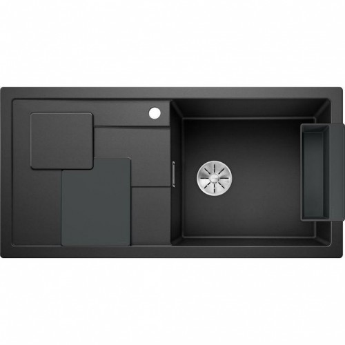 BLANCO SITY XL 6 S Einbauspüle Siligranit InFino anthrazit Zubehör in lava grey 52504 BLANCO SITY XL 6 S Einbauspüle Siligranit InFino anthrazit Zubehör in lava grey 52504