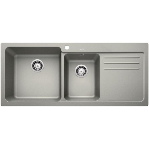 BLANCO NAYA 8 S Silgranit perlgrau 520595