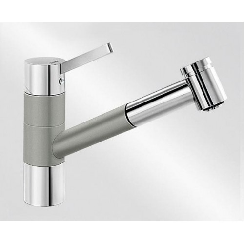 BLANCO TIVO-S perlgrau /chrom 520755