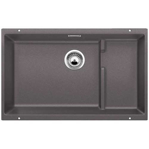 BLANCO SUBLINE 700 U Level Silgranit PuraDur 2 felsgrau InFino Ablauf 523453