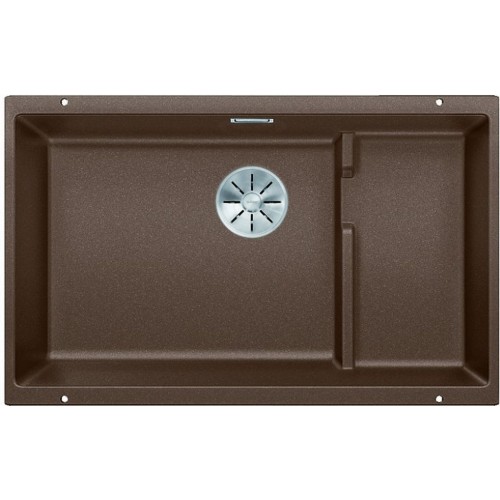 BLANCO SUBLINE 700 U Level Silgranit PuraDur 2 muskat InFino Ablauf 523460