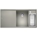 BLANCO AXIA III 6 S Silgranit PuraDur perlgrau Holzschneidbrett InFino Ablauf 523465