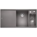 BLANCO AXIA III 6 S-F Silgranit alumetallic Glasschneidbrett InFino Ablauf 523491