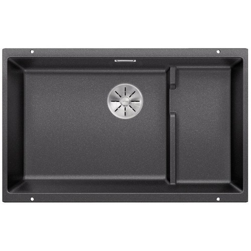 BLANCO SUBLINE 700 U Level Silgranit PuraDur 2 anthrazit InFino Ablauf 523538