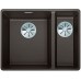 BLANCO Subline 340/160-F Granitspüle SILGRANIT PuraDur, InFino, cafe 523573